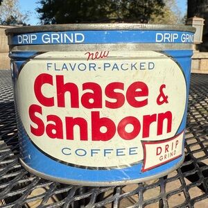 Chase & Sanborn Coffee Tin
